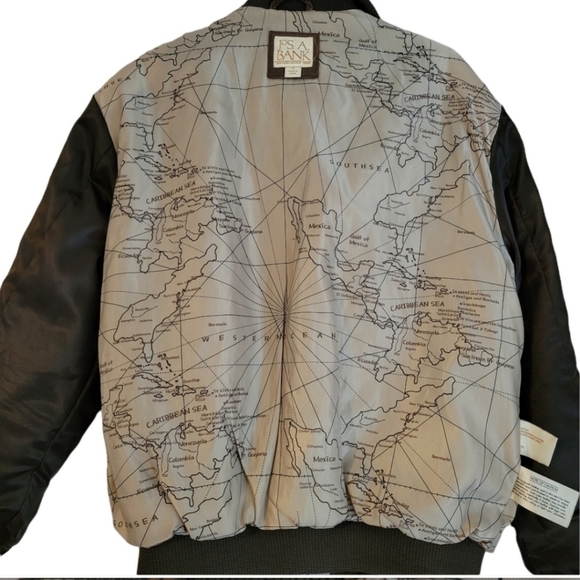 VTG Leather Jacket Jos. A Banks - Picture 4 of 5